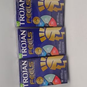 Trojan All the Feels variety starter kits latex bundle 3 sealed boxes exp 2024